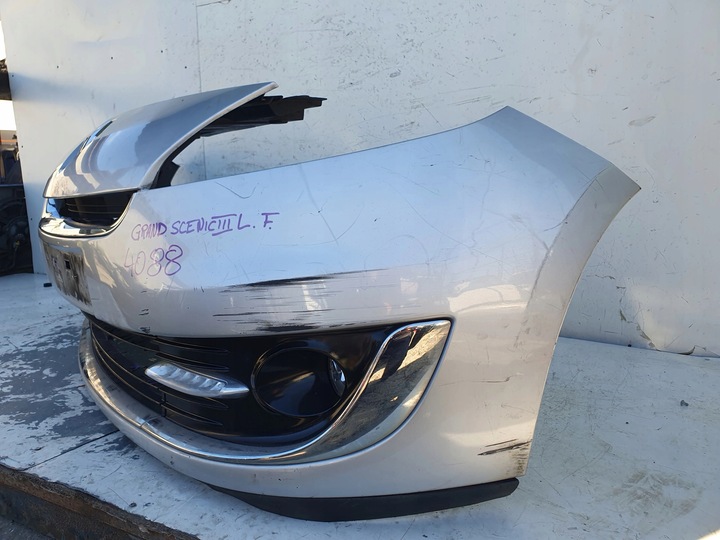 фото №9, Renault grand scenic iii 012-015 рестайлинг бампер перед переднее