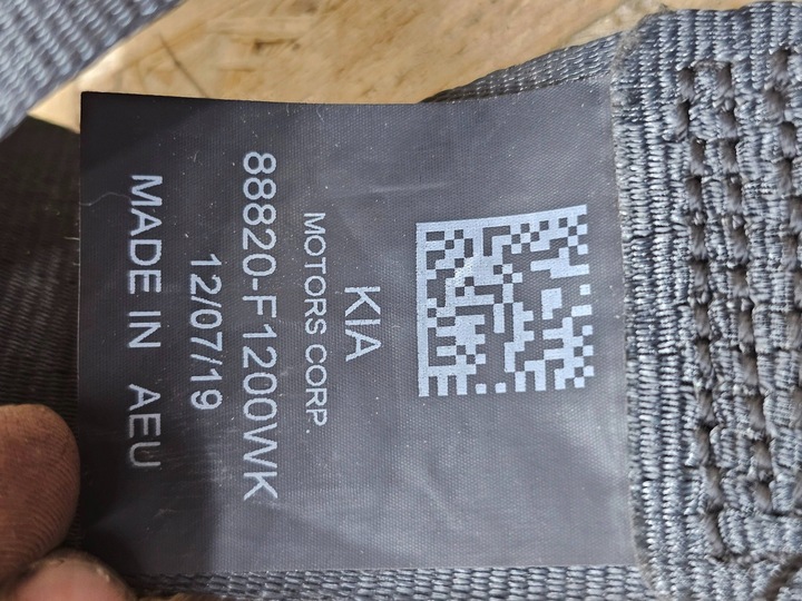 фото №5, Kia sportage iv 4 рестайлінг 2019 pas безпеки праві переднє перед