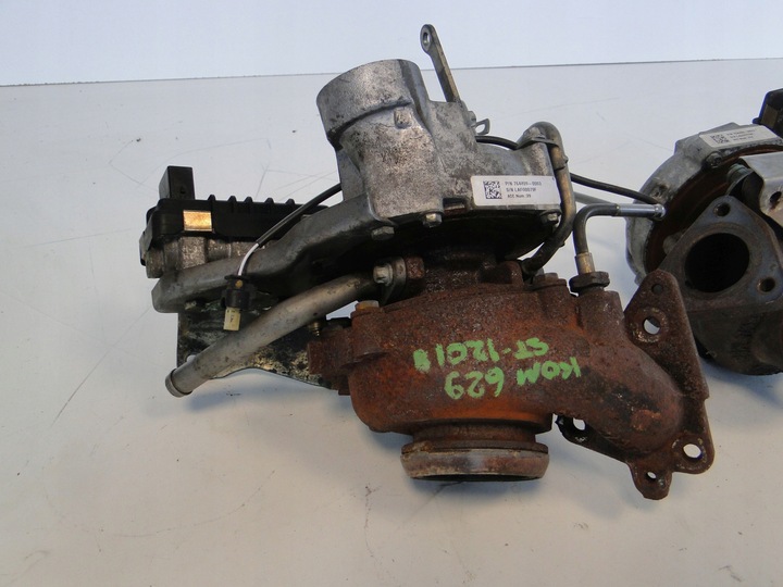 фото №7, Mercedes турбина turbo om 629 ml gl w164 420cdi