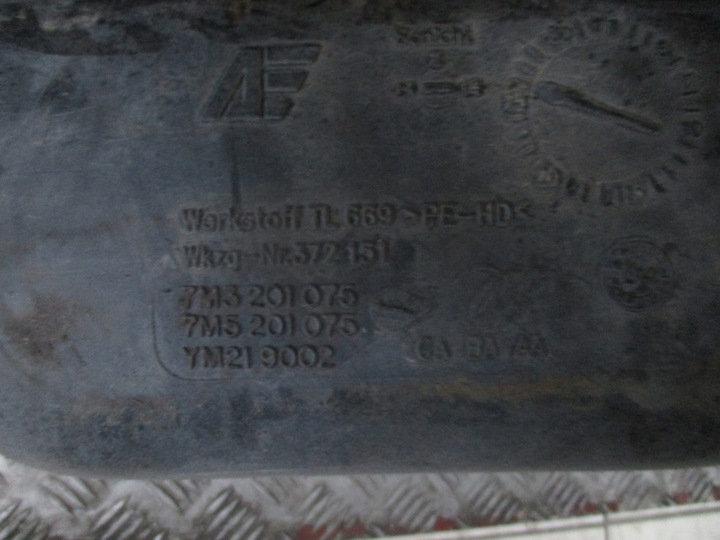 фото №9, Бак топлива vw sharan i fl 00-10r 7m3201075