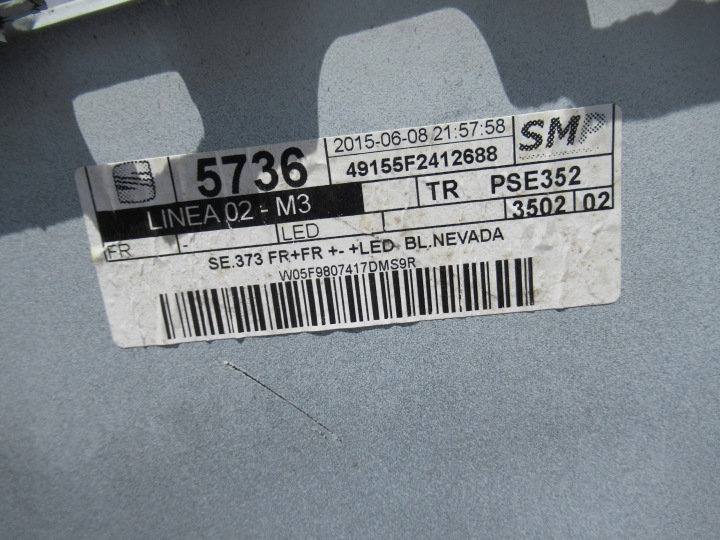 фото №12, Seat leon iii 3 универсал st fr бампер задний 5f9807417d