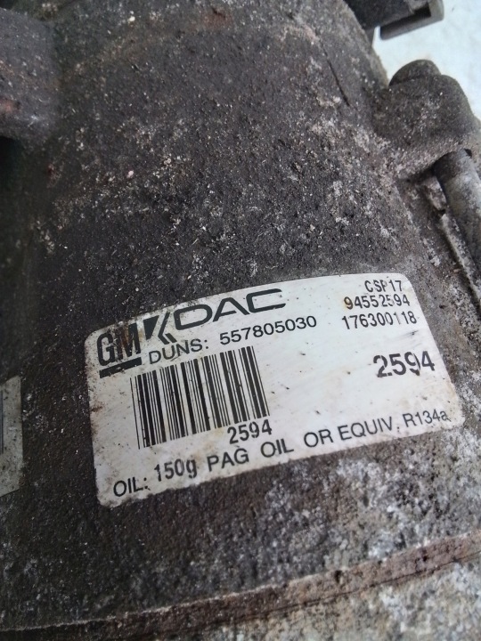 фото №4, M923 компресор кондиціонера opel antara 2.2 557805030
