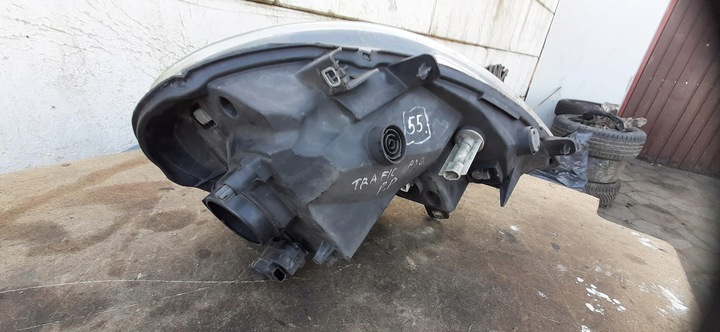 фото №8, Лампа фара правые перед переднее рестайлинг uk renault trafic ii 8200701366