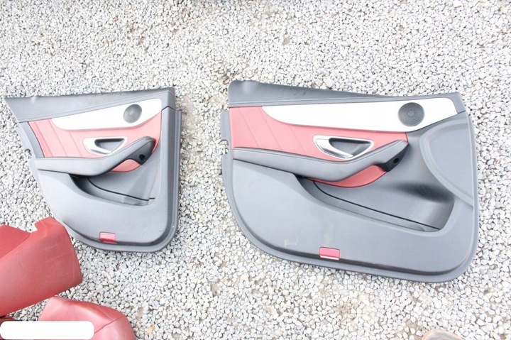 фото №10, Сидіння червона шкіра amg sedan mercedes w205