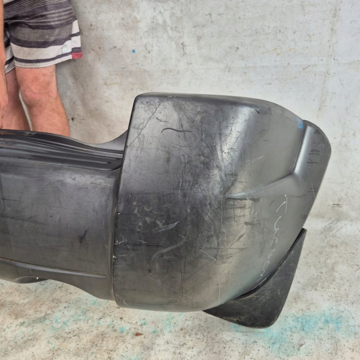 фото №8, Hyundai tucson i 1 04-09 задний бампер bez дырка широкий 86611-2e050
