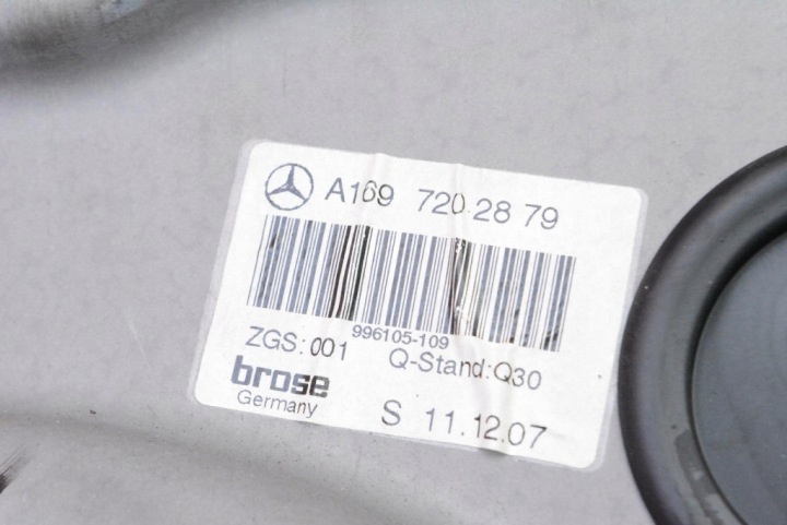 фото №10, Стеклоподъемник правый перед eu 1697202879 mercedes b-klasa w245 5d hb 05-08