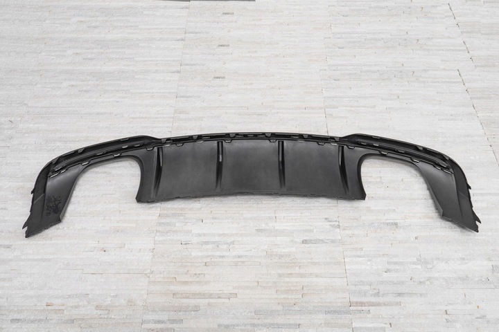 фото №14, Audi s3 8v 2017-2020 рестайлинг диффузор бампера заднего