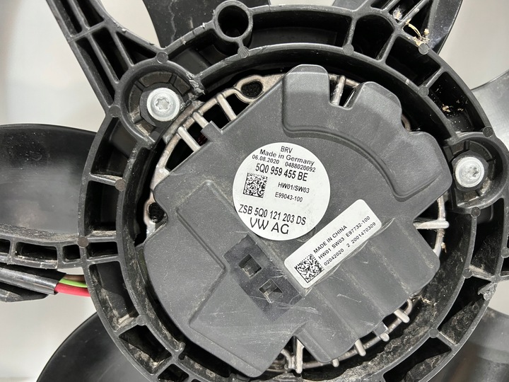 фото №5, Вентилятор audi vw skoda seat 5q0959455be