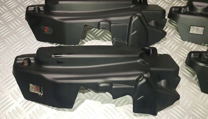 фото №11, Bmw e60 e61 e83 3.0 d m57n защита крышка двигателя верхняя зад задняя 7788918