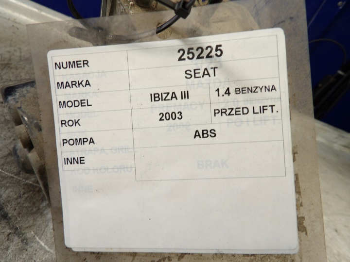 фото №6, Seat ibiza iii блок управления abs 0265800003