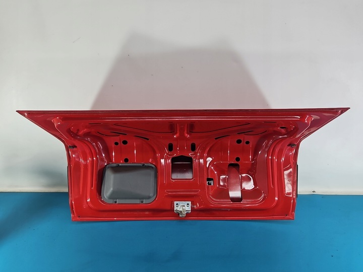 фото №11, Кришка багажника зад opel astra i f sedan червоний