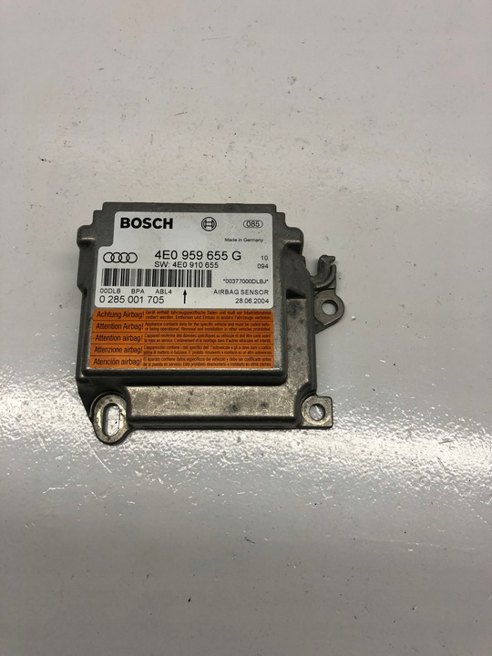 фото №1, Модуль датчик подушка безпеки audi a8 4e0959655g