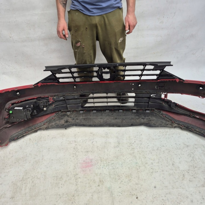 фото №12, Vw passat b8 рестайлінг 19- бампер перед переднє решітка радіатора 3g0807221e