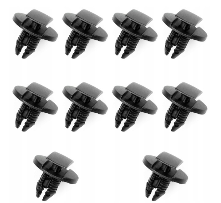 фото №1, Застібки кліпси підкрилки планки порогової захисні накладки двигун 10штук