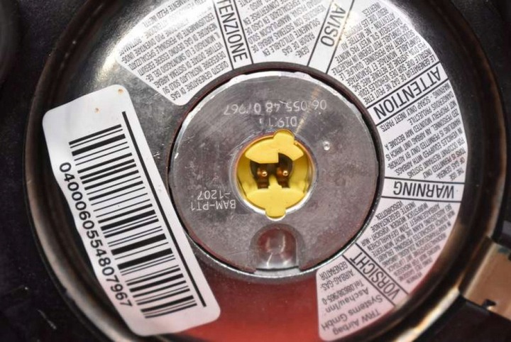 фото №7, Подушка безопасности подушка безопасности водителя 4m51-a042b85-ce ford focus mk2 04-08