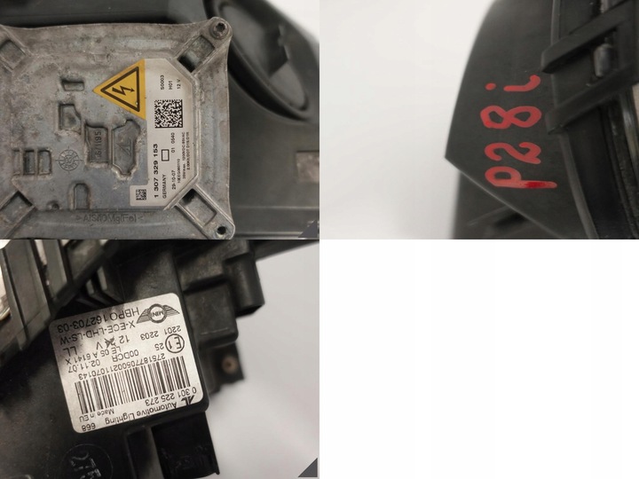 фото №12, Mini cooper r55 r56 r57 лампа ксенон+ led комплектная