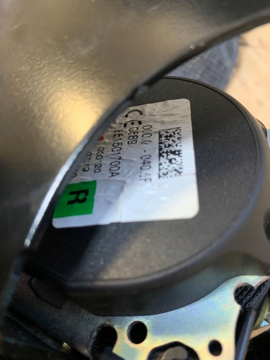 фото №7, Nissan juke ii 2 f16 pas ремені безпеки праві задні оригінал європа