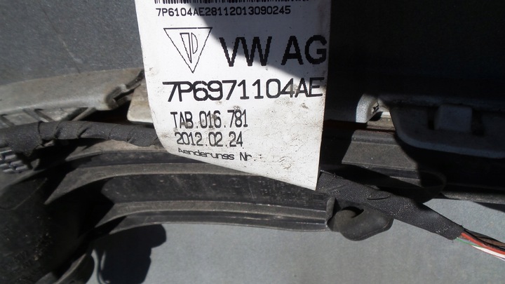 фото №12, Бампер задній зад touareg ii рестайлінг 7p6 pod hak l0k1 комплект 7p pdc lok1 2014