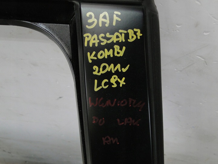 фото №7, Двері правий зад vw passat b7 3aa 3af універсал lc9x пошкоджені