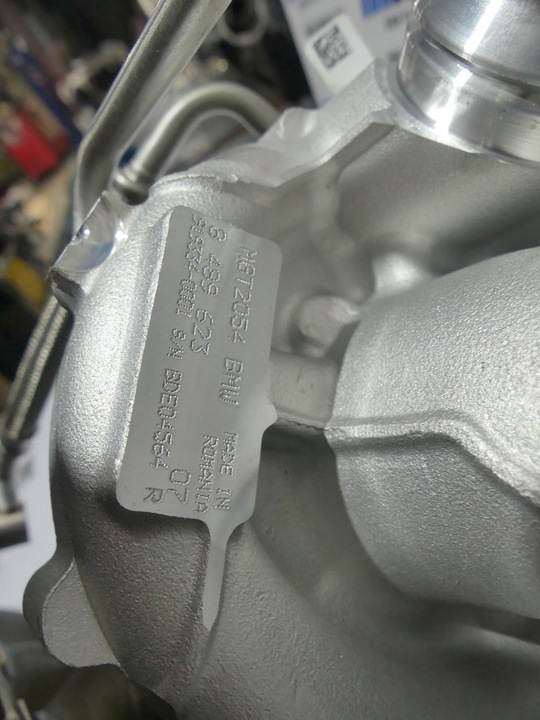 фото №10, Bmw f70 f74 u06 u10 u11 b48 турбина турбонагнетатель turbo 8489623