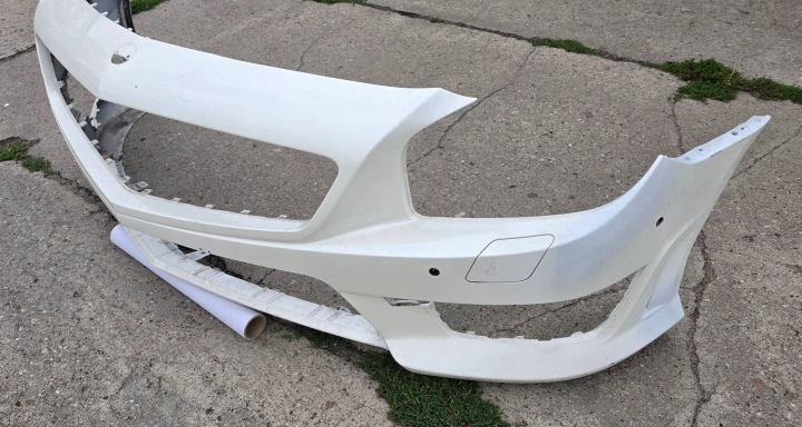 фото №10, Mercedes sl a231 w231 amg 6.3 63 передний рестайлинг 2011-2016 бампер передний