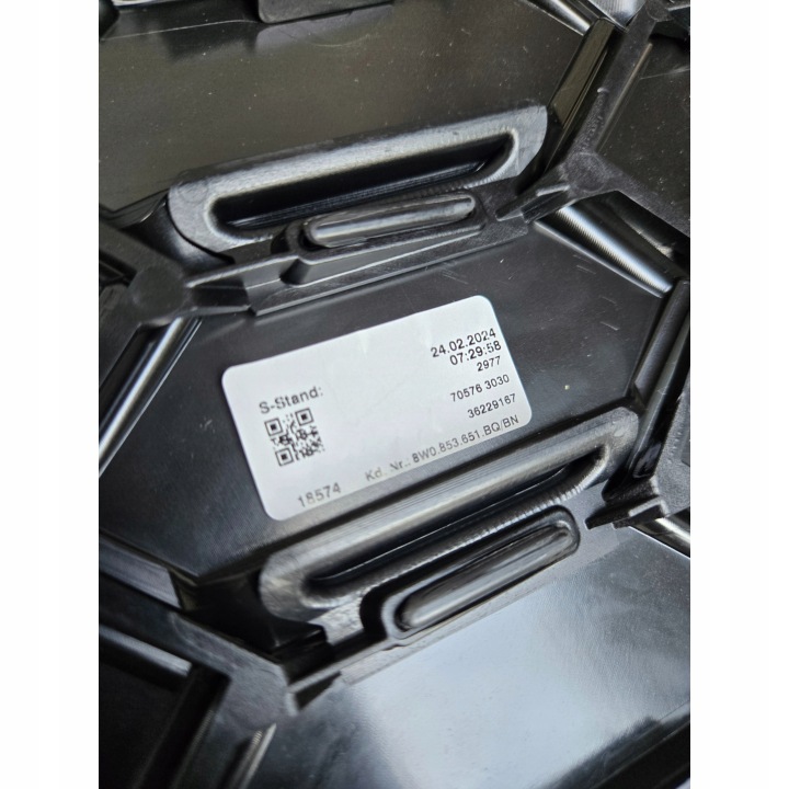 фото №9, Audi s5 a5 рестайлинг решётка решётка радиатора 8w0853651 bq/bn камера датчики оригинал