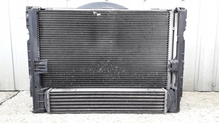 фото №11, Bmw 3 e90 e91 2,0d радиатор вентилятор охладитель kom