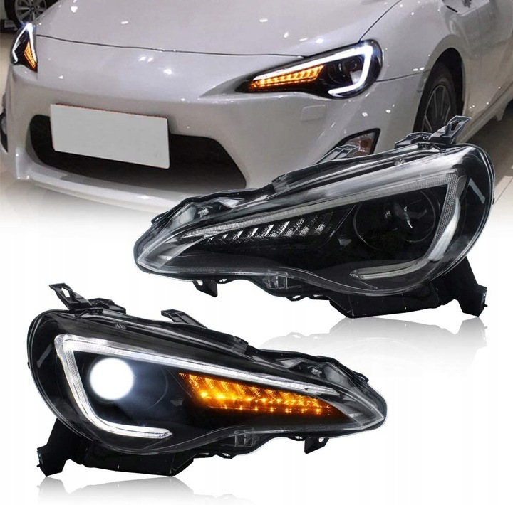фото №8, Vland led drl do gt86 brz scion фара лампы