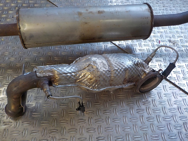 фото №7, Peugeot 5008 1.2 thp выхлоп катализатор dpf глушитель 9808616880