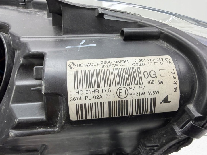 фото №16, Renault megane iii 3 рестайлинг фара фара левые перед 260609865r