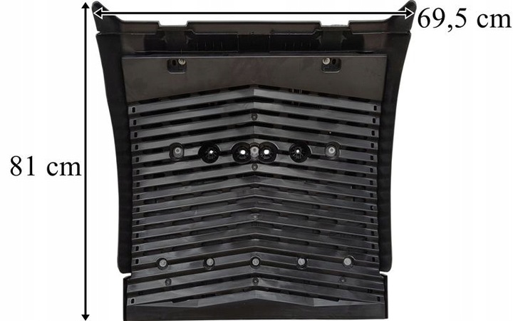 фото №2, Man tgx tgs крыло зад подкрылок брызговик 125mm