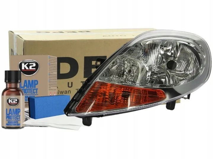 фото №1, Фара ece. электрический з жёлтый c/l линза rn.trafc.'07-/op.vivro '07-/ ns.prmas