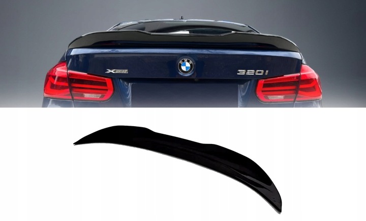 фото №15, Спойлер спойлер do bmw f30 2012-2018 ala m3 чёрный блеск спойлер psm