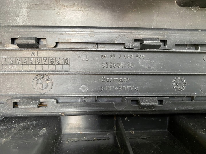 фото №12, Захист вкладка багажника бардачок ніша лівий зад bmw e61 touring універсал 7148581