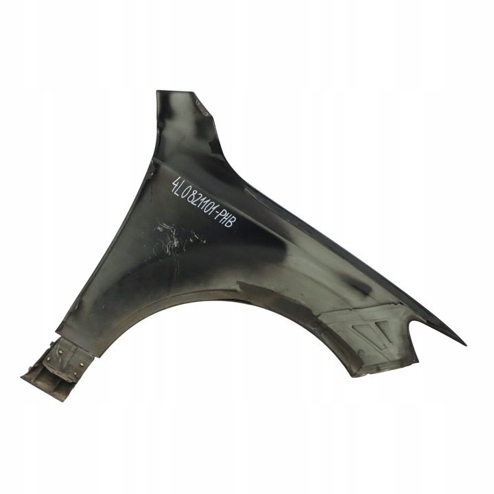 фото №14, Audi q7 4l крыло левый переднее phantom чёрный чёрный - z9y