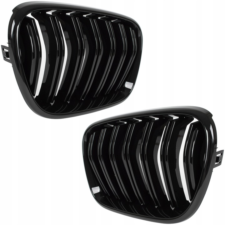 фото №11, Bmw x3 f25 m набір решітки радіатора решітка радіатора решітка решітка глянцевий чорний