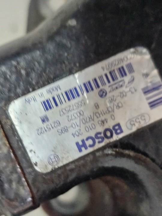 фото №10, Насос паливна рейка  opel astra corsa 1.3 cdti 0445010204 55572537