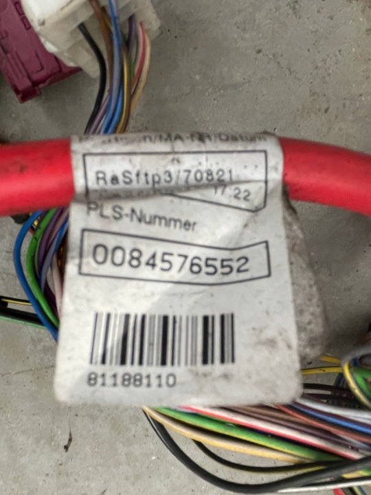 фото №13, Mercedes actros 11-18 джгут установка рами a0084576552