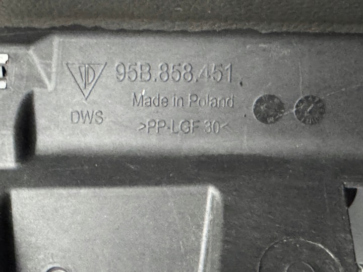 фото №8, Оригінальна панель консоль porsche macan 95b 95b858451