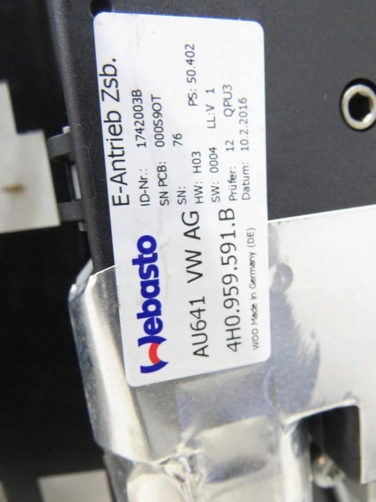 фото №9, Люк рестайлінг довгий audi a8 d4 4h0877041d