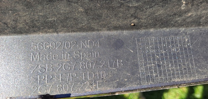 фото №12, Vw taigo r-line 2g7 бампер перед переднє гарний 2g7807221e