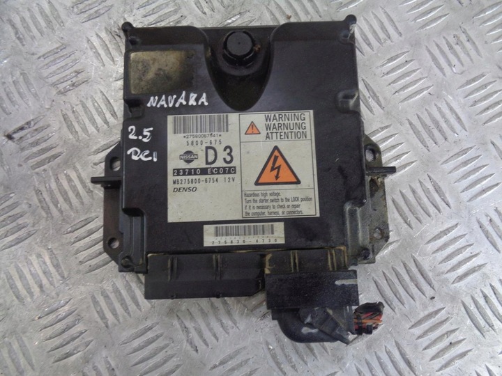 фото №5, Компьютер набор иммобилайзер старт nissan navara d40 2.5 dci дизель 05- 23710ec07c