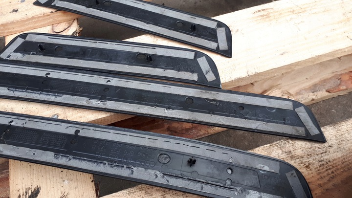 фото №11, S4 b8 a4 планка планки накладки порогові sline