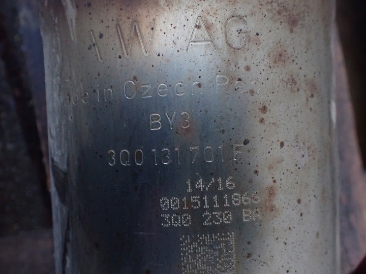 фото №7, Катализатор vw passat b8 sedan 2016 2.0 dsg eu 3q0131701f 7194