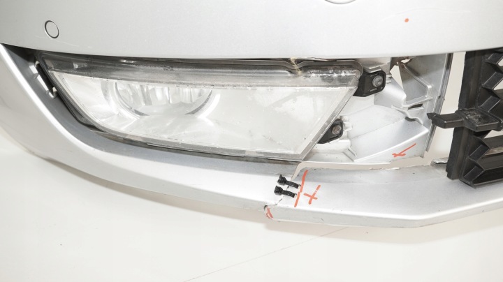 фото №6, Бампер перед передний skoda octavia iii 12-16r pdc омыватель la7w