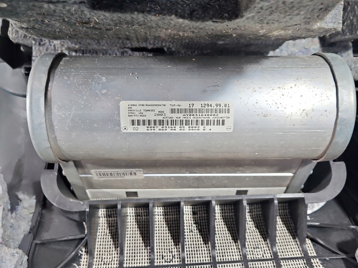 фото №9, Панель роздавальна консоль подушка безпеки mercedes vito w639 eu