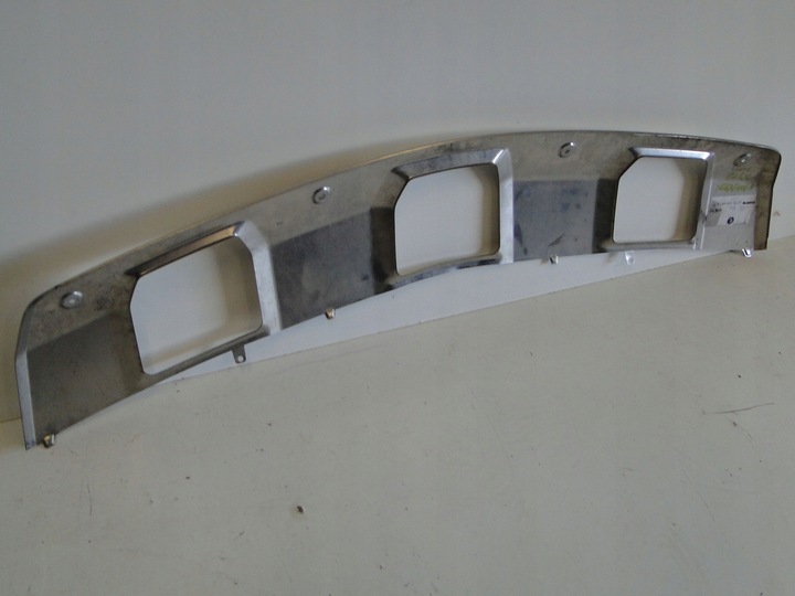 фото №9, Mercedes ml w164 164 рестайлинг накладка планка хром na бампер переднее