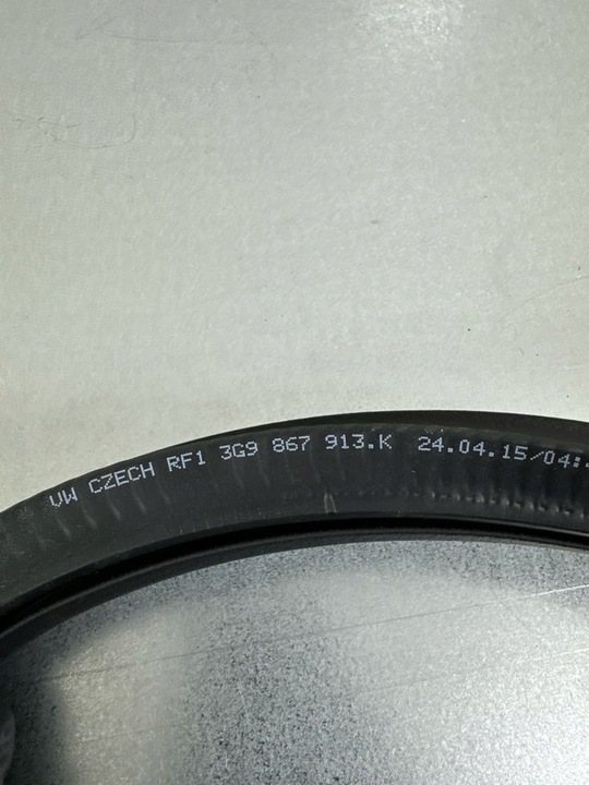 фото №6, Прокладка двері задніх зад сторона ліва volkswagen passat b8 3g9867913k