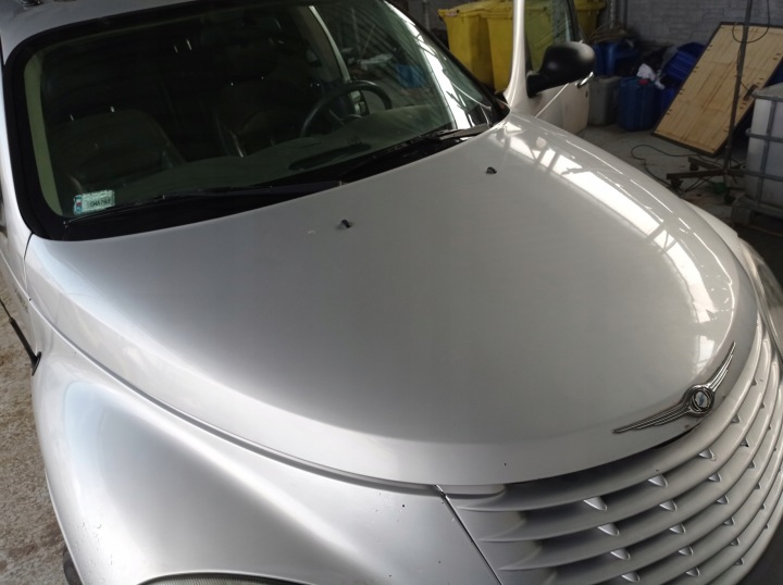 фото №12, Chrysler pt cruiser капот двигуна кришка емблема