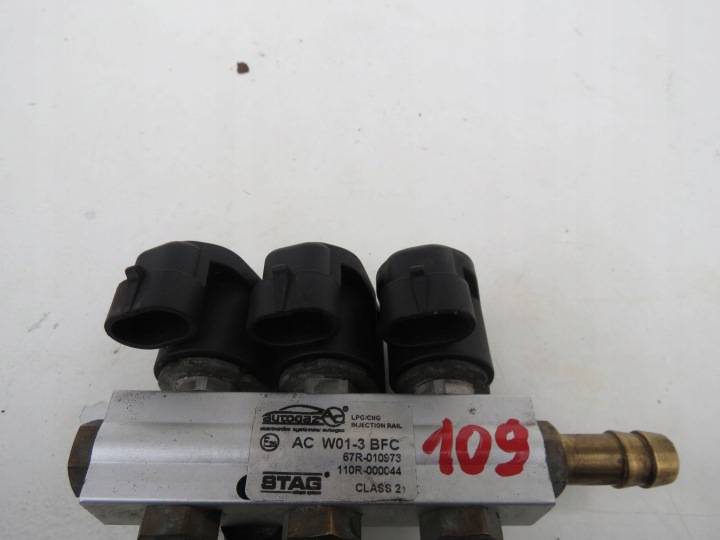 фото №10, Паливна рейка  газу lpg volvo s40 ii 67r010973